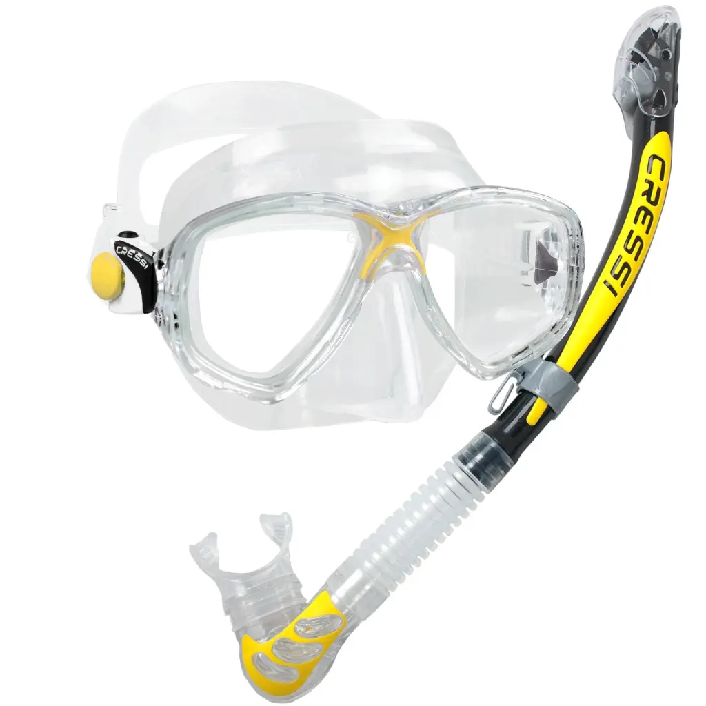 Cressi Combo Marea+Alphadry jaune