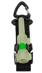 [flash00001-blue] Mini flash light avec attache (Bleu)