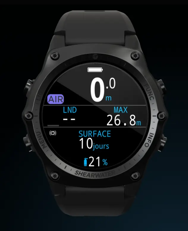 [SH15001] Shearwater teric (Noir)