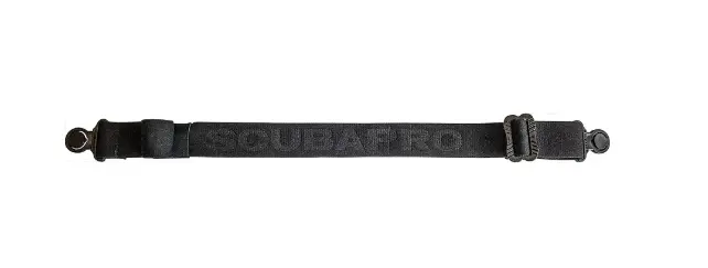 [24.730.060] Scubapro strap masque confort élastique pour zoom noir noir  (Noir)