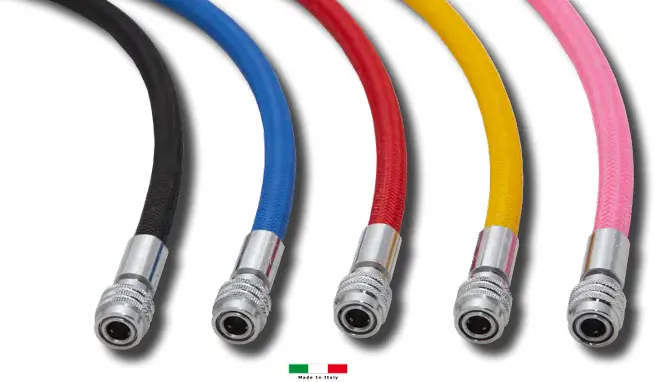 tuyau DS caoutchouc noir 80 cm